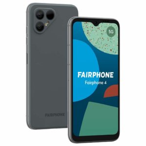 Smartphone "Fairphone 4", 8 GB RAM, 256 GB Speicher, grau