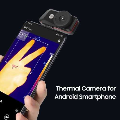 Smartphone Thermische Kamera für Android USB-C Mini Infrarot Thermische Imager Android Handy Externe Infrarot Imaging Gerät Tiny Thermische-imaging kamera-10 ~ 300 °C Temperatur Palette