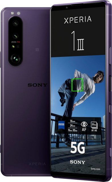 Sony Xperia 1 III 5G, 256GB Smartphone (16,51 cm/6,5 Zoll, 256 GB Speicherplatz, 12 MP Kamera)