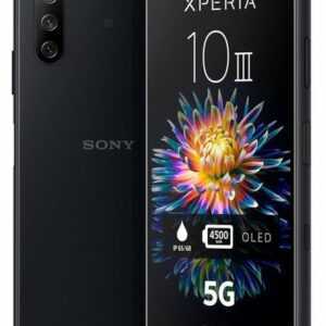 Sony Xperia 10 III Smartphone (15,24 cm/6 Zoll, 128 GB Speicherplatz, 8 MP Kamera, ohne Netzteil)