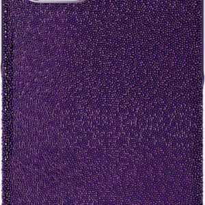 Swarovski Smartphone-Hülle High Smartphone Schutzhülle mit Stoßschutz, iPhone 12/12 Pro, Violett, 5622309, iPhone 12 Pro, mit Swarovski Kristallen