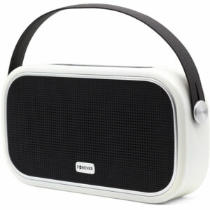 UNIQ Wireless Bluetooth Lautsprecher Portable Wireless Speaker BS-660 kompatibel mit Smartphone & Tablet Weiß - Forever