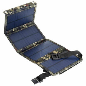 USB Solar Ladegerat 20W Tragbare Solarpanel Telefonladegerat fur iPhone Android Smartphones iPads Android-Tabletten Faltbares Solarpanel fur Camping
