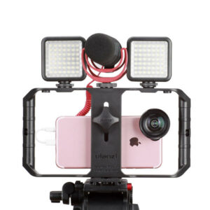 Ulanzi U-Rig Pro 3 Shoe Mount Smartphone Video Rig Filmmaking Handstabilisator Griff mit Fülllicht