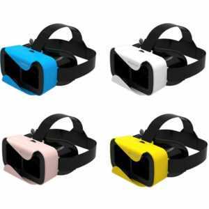 VR 3.0 Xiao Cang Virtual Reality Brille 3D VR Headset 3D Movie Game Brille Kopfhalterung für 4,7 bis 6,0 Zoll Android iOS Smartphones Pink,Rosa
