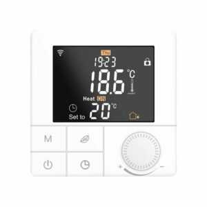 WT8 WiFi Thermostat Raumregler für elektrische Heizgeräte und Fussbodenheizung mit TuyaSmart Smartphone App