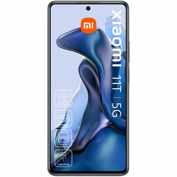 Xiaomi - 11T 5G Smartphone 8/256GB Dual-SIM meteorite gray EU (MZB09LVEU)
