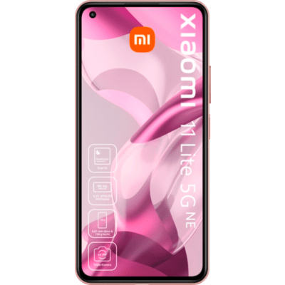 Xiaomi Mi 11 Lite 5G NE Smartphone Peach Pink 8/128GB LTE Dual-SIM EU