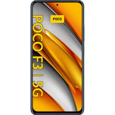 Xiaomi Poco F3 5G Smartphone deep ocean blue 6/128 GB LTE Dual-SIM EU MZB08RIEU