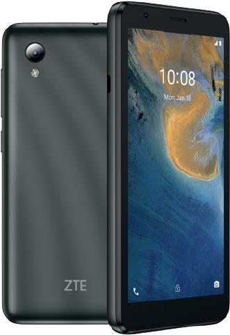 ZTE Blade A31 Lite - Smartphone - Dual-SIM - 4G LTE - 32GB - microSD slot - 12,70cm (5) - 960 x 480 Pixel - TFT - RAM 1GB 2 MP Frontkamera - 5 MP - Android - Grau (126595401008)