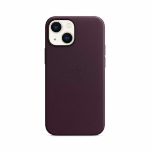iPhone 13 Leather Case MagSafe - Dark Cherry Taschen & Hüllen - Smartphone - Apple
