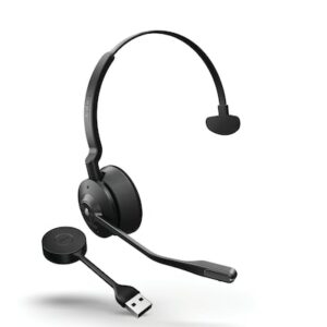 Jabra Engage 55 MS drahtloses Mono On Ear Headset USB-A mit Ladestation