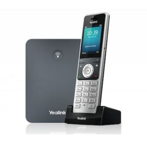 Yealink W76P – Schnurloses Telefon / VoIP-Telefon mit Rufnummernanzeige