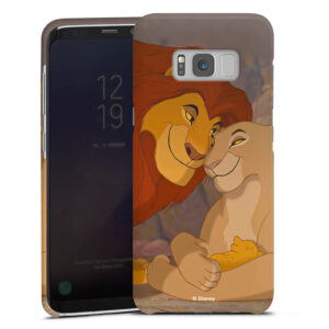 Galaxy S8 Handy Premium Case Smartphone Handyhülle Hülle matt Disney Love Lion King Premium Case