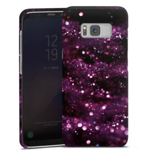 Galaxy S8 Handy Premium Case Smartphone Handyhülle Hülle matt Glitzer Glitter Muster Premium Case