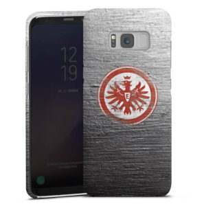 Galaxy S8 Handy Premium Case Smartphone Handyhülle Hülle matt Sge Eintracht Frankfurt Logo Premium Case