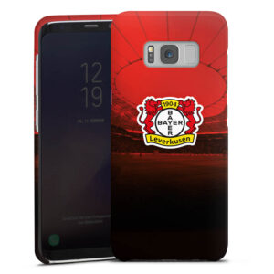 Galaxy S8 Handy Premium Case Smartphone Handyhülle Hülle matt Soccer Bayer 04 Leverkusen Official Licensed Product Premium Case