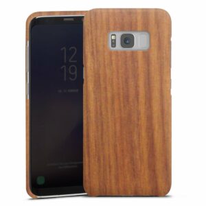 Galaxy S8 Handy Premium Case Smartphone Handyhülle Hülle matt Wooden Look Wood Larch Premium Case