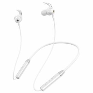 Nilkin E4 Soulmate 5.0 IPX4 Bluetooth-Kopfhörer Headset Wireless In-Ear Ohrhörer mit Mikrofon Wasserdicht kompatibel mit Smartphone in Weiß