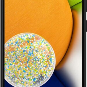 Samsung Galaxy A03 - 4G Smartphone - Dual-SIM - RAM 4GB / Internal Memory 64GB - microSD slot - LCD-Anzeige - 6.5 - 1600 x 720 Pixel - 2 x Rückkamera 48 MP, 2 MP - front camera 5 MP - Schwarz (SM-A035GZKGEUE)