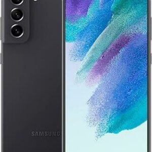 Samsung Galaxy S21 FE 5G - 5G Smartphone - Dual-SIM - RAM 8GB / 256GB - OLED-Display - 6.4 - 2340 x 1080 Pixel (120 Hz) - Triple-Kamera 12 MP, 12 MP, 8 MP - front camera 32 MP - Graphite (SM-G990BZAGEUB)