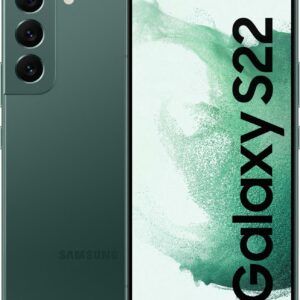 Samsung Galaxy S22 - 5G Smartphone - Dual-SIM - RAM 8 GB / 256 GB - OLED-Display - 6.1 - 2340 x 1080 Pixel (120 Hz) - Triple-Kamera 50 MP, 12 MP, 10 MP - front camera 10 MP - grün