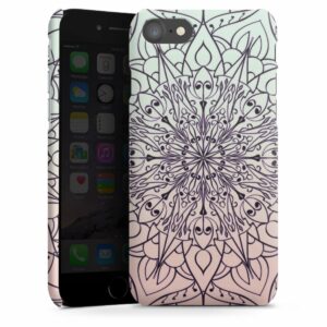 iPhone 7 Handy Premium Case Smartphone Handyhülle Hülle matt Colour Mandala Colourful Premium Case