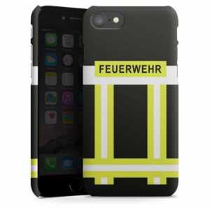 iPhone 7 Handy Premium Case Smartphone Handyhülle Hülle matt Fire Fighter Job Fire Fighters Premium Case