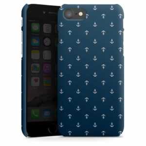 iPhone 7 Handy Premium Case Smartphone Handyhülle Hülle matt Sail Muster Anchor Premium Case