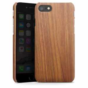 iPhone 7 Handy Premium Case Smartphone Handyhülle Hülle matt Wooden Look Wood Larch Premium Case