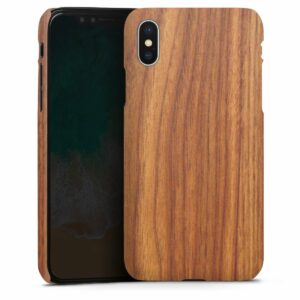 iPhone X Handy Premium Case Smartphone Handyhülle Hülle matt Wooden Look Wood Larch Premium Case