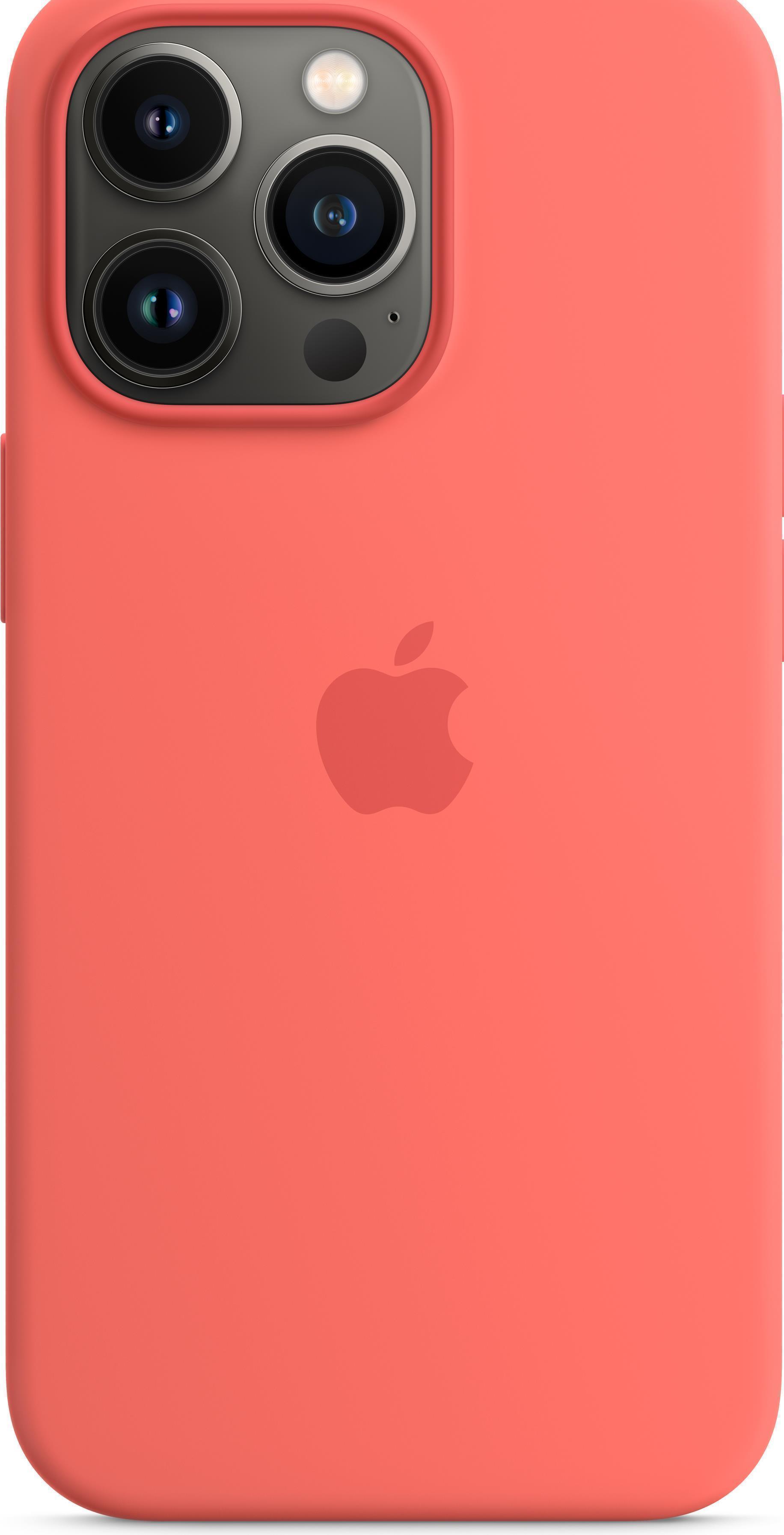 Apple – Case für Mobiltelefon – mit MagSafe – Silikon – pink pomelo – für iPhone 13 Pro (MM2E3ZM/A)