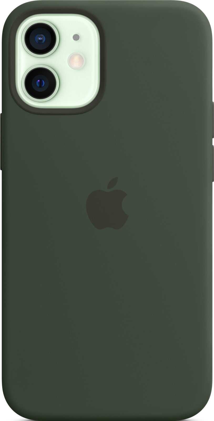Apple Case with MagSafe – Case für Mobiltelefon – Silikon – Cyprus Green – für iPhone 12 mini (MHKR3ZM/A)