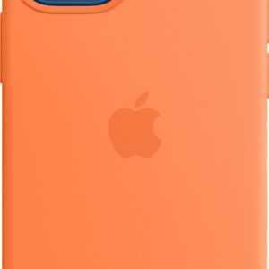 Apple Case with MagSafe - Case für Mobiltelefon - Silikon - Kumquat - für iPhone 12 mini (MHKN3ZM/A)