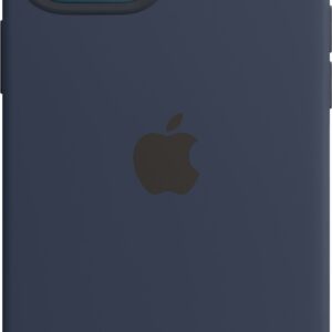 Apple Case with MagSafe - Case für Mobiltelefon - Silikon - tief marineblau - für iPhone 12 Pro Max (MHLD3ZM/A)