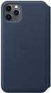 Apple Folio - Flip-Hülle für Mobiltelefon - Leder - Tiefseeblau - für iPhone 11 Pro Max (MY1P2ZM/A)