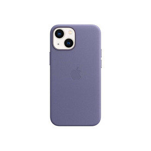 Apple Leder Case mit MagSafe Handyhülle für Apple iPhone 13 mini wisteria