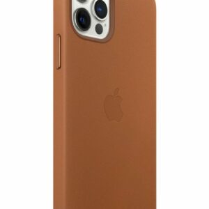 Apple Leder Case mit MagSafe für Apple iPhone 12 / 12 Pro, sattelbraun
