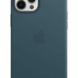 Apple Leder Case mit MagSafe für Apple iPhone 12 Pro Max, baltischblau