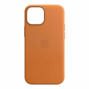 Apple Leder Case mit MagSafe für Apple iPhone 13 mini, goldbraun