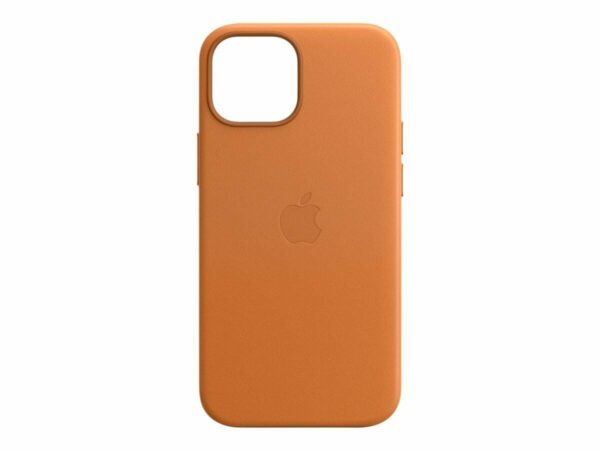 Apple Leder Case mit MagSafe für Apple iPhone 13 mini, goldbraun