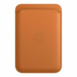 Apple Leder Wallet mit MagSafe für iPhone 13 /13 Pro / 13 Pro Max / 13 mini, goldbraun