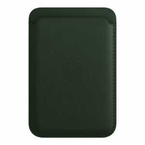 Apple Leder Wallet mit MagSafe für iPhone 13 /13 Pro / 13 Pro Max / 13 mini, sequoia grün