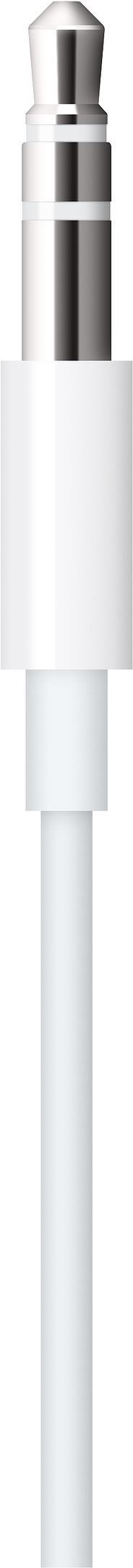 Apple Lightning to 3.5mm Audio Cable - Audiokabel - Lightning (M) bis 4-poliger Mini-Stecker (M) - 1.2 m - weiß - für Apple iPad/iPhone/iPod (Lightning)