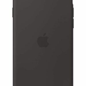 Apple Silikon Case für Apple iPhone 7 / 8 / SE, schwarz