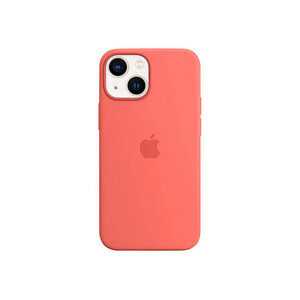 Apple Silikon Case mit MagSafe Handyhülle für Apple iPhone 13 mini pink pomelo