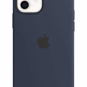 Apple Silikon Case mit MagSafe für Apple iPhone 12 / 12 Pro, dunkelmarine