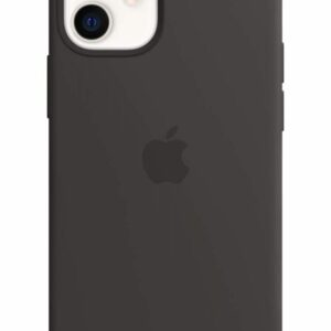 Apple Silikon Case mit MagSafe für Apple iPhone 12 mini, schwarz