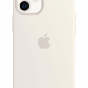 Apple Silikon Case mit MagSafe für Apple iPhone 12 mini, weiß