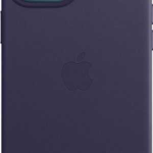 Apple with MagSafe - Schutzhülle für Mobiltelefon - Leder - Deep Violet - für iPhone 12 Pro Max